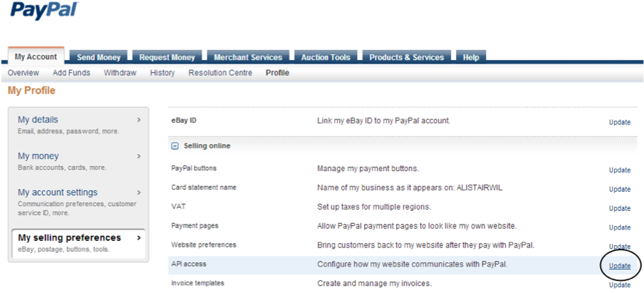 paypal application w3pedia