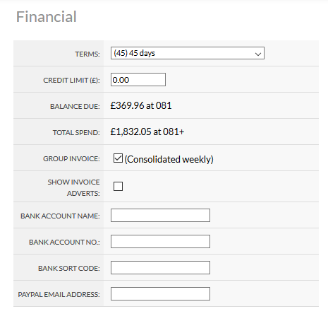 Invoicing and despatch emails | w3pedia